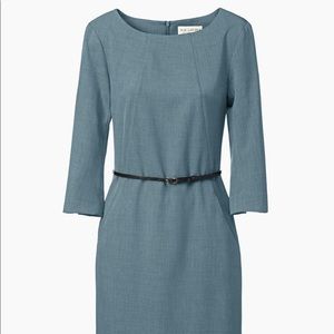 MM LAFLEUR The Etsuko Dress in Vintage Blue